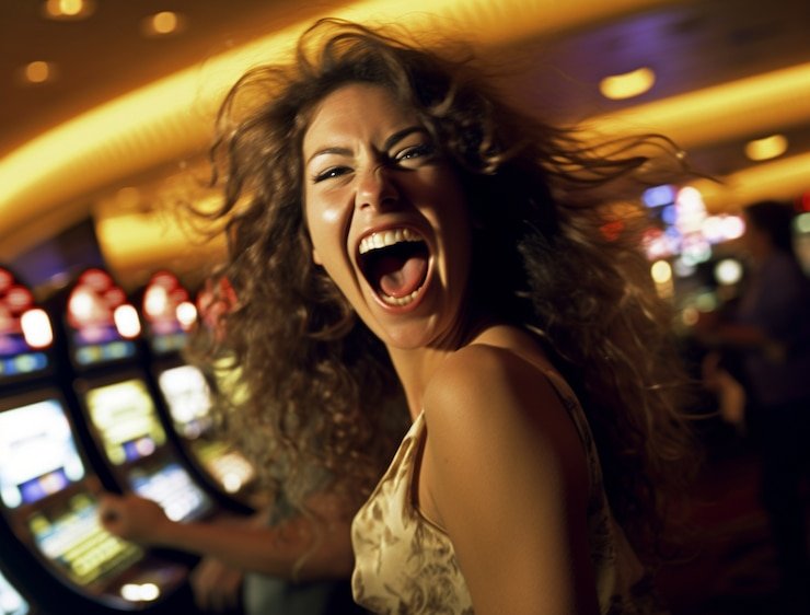 Tampilan permainan slot dan live dealer di koi55